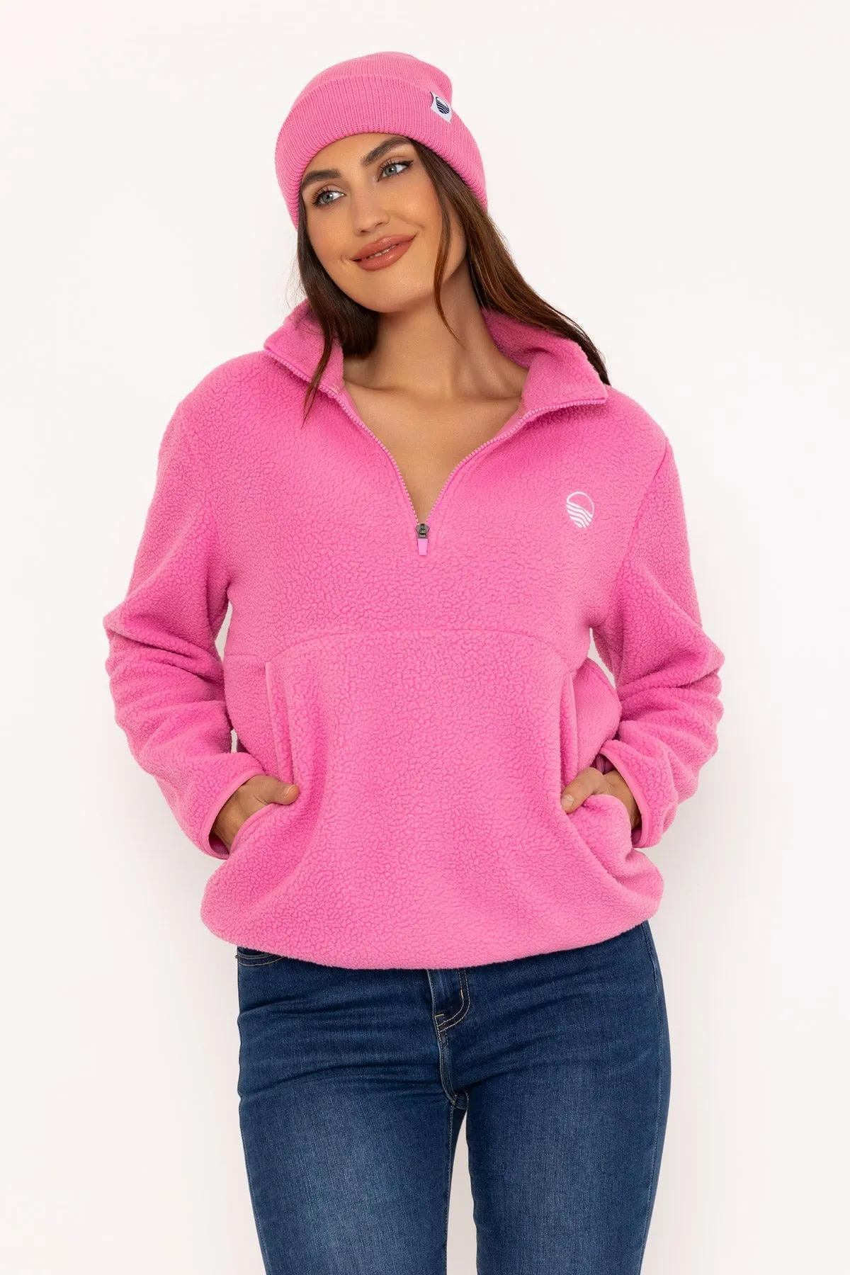 Bubble Gum Pink Beanie Hat