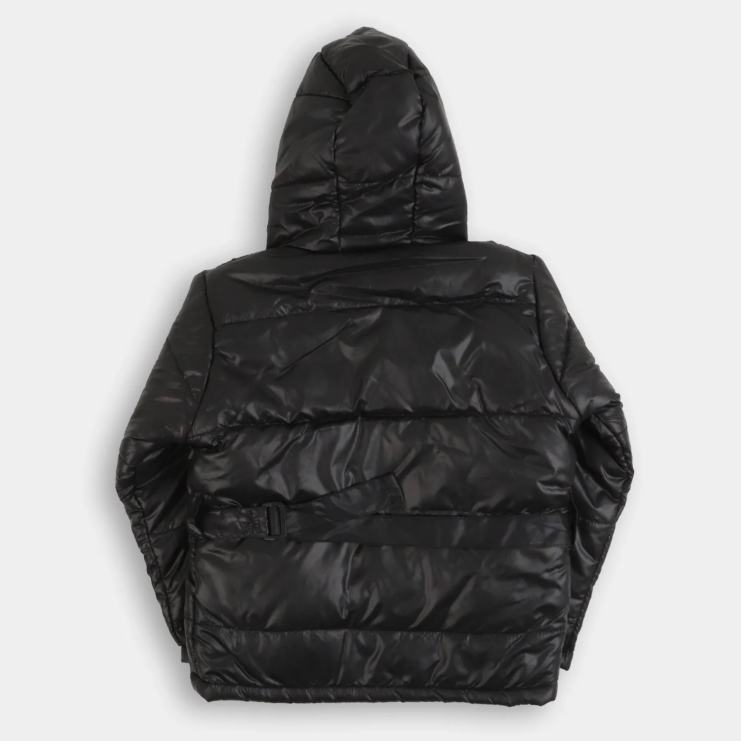 Girls Puffer Jacket Moon Less - BLACK