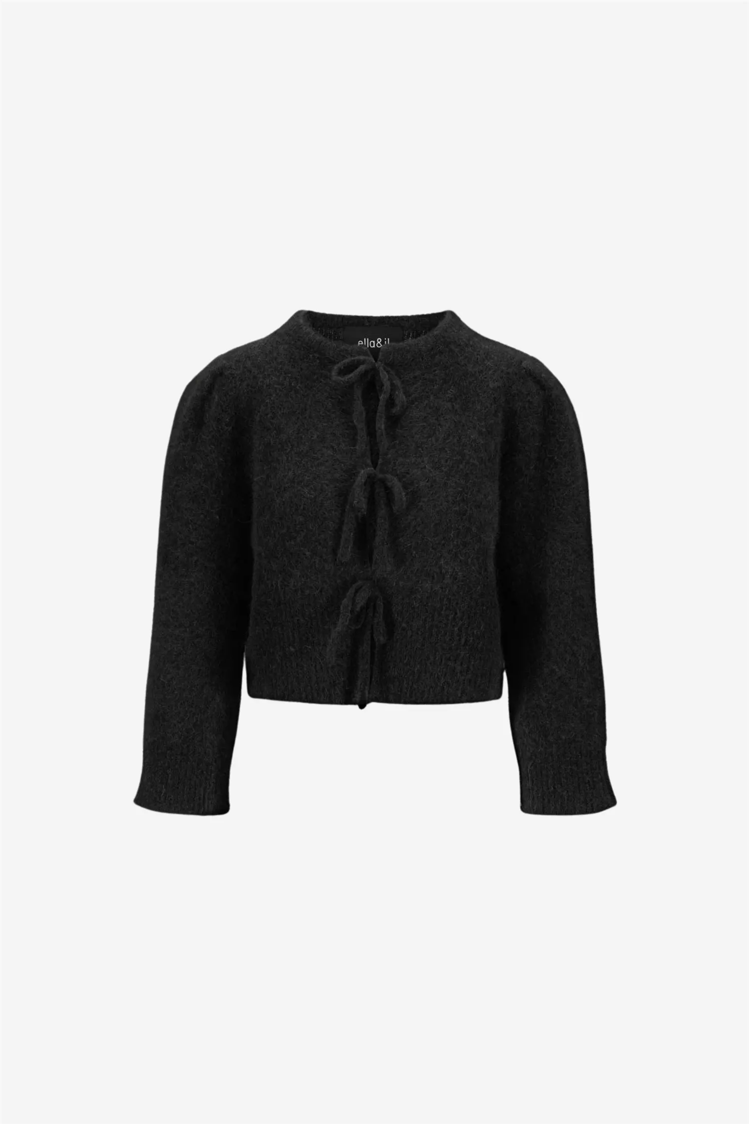 Ivy Chunky Cardigan Black