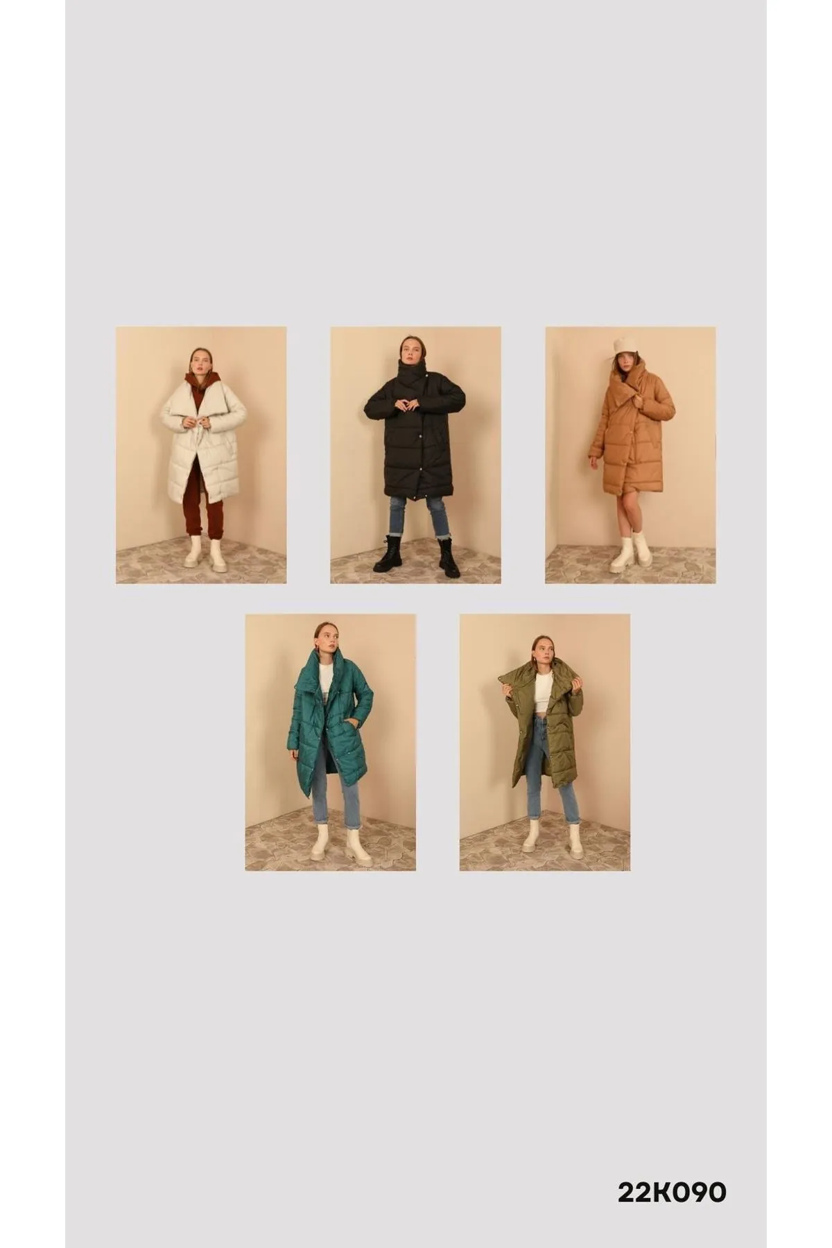 KKT Quilted Fabric Long Sleeve Shawl Collar Long Wide Fastened Women Coat-Emerald Green - Bullhead City