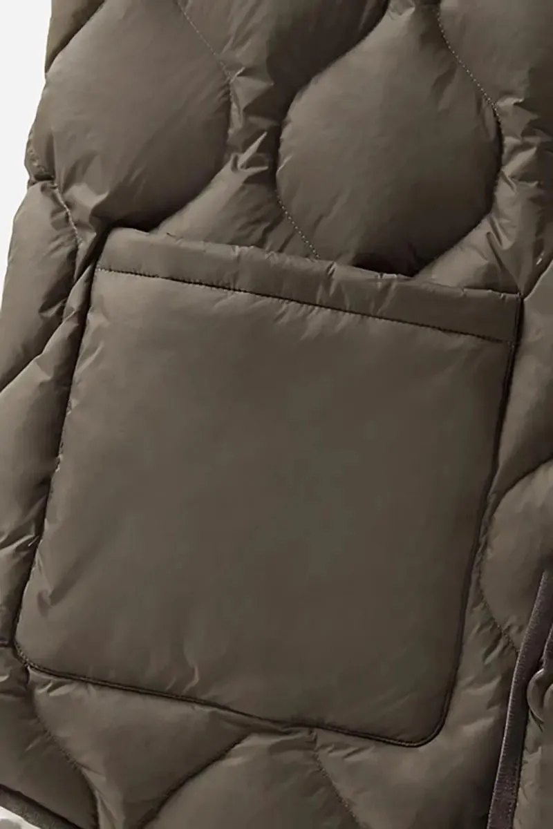 Lightweight Quilted Itilian Goose Down Vest