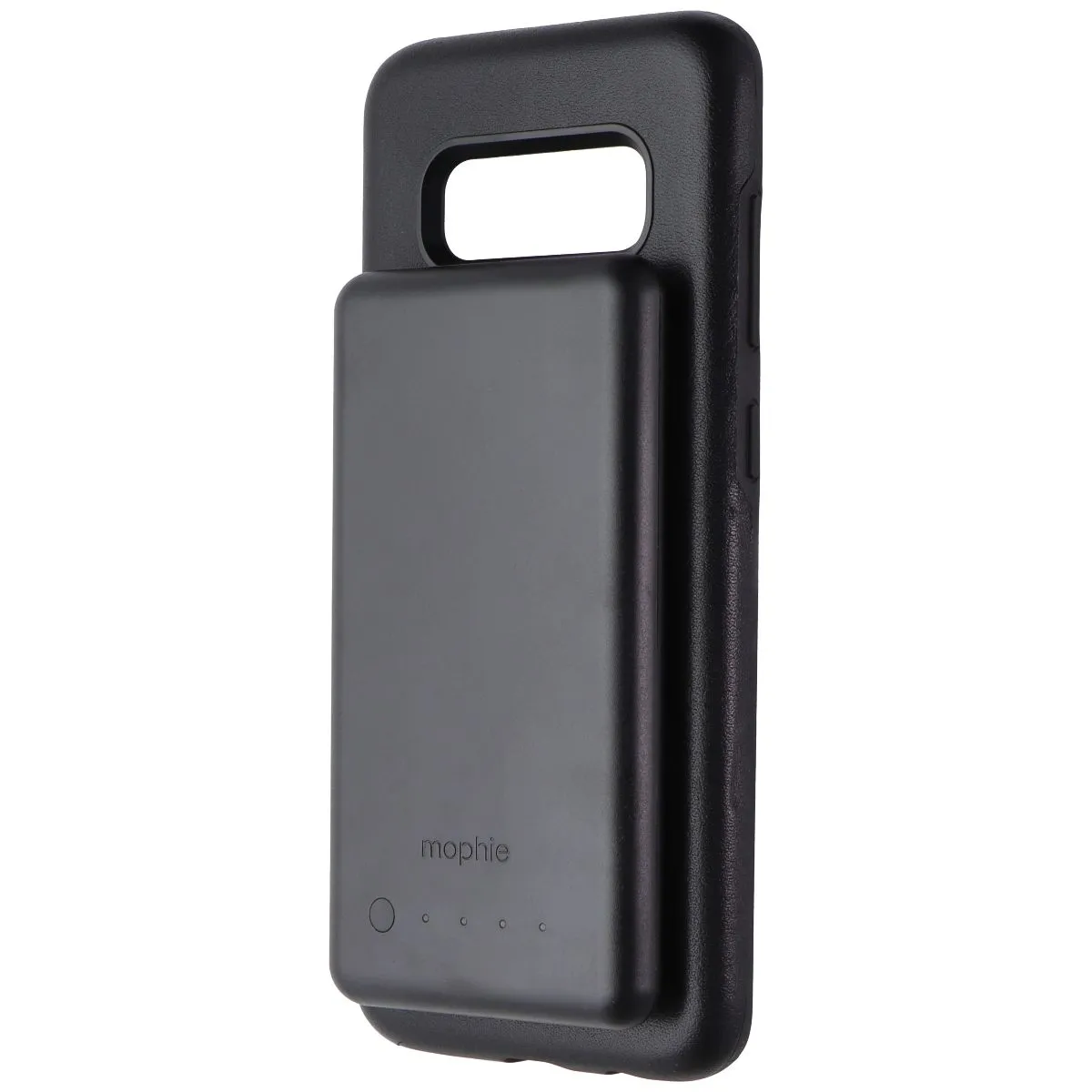 Mophie Leather Charge Force Case & Qi PowerStation mini for Galaxy S8 - Black